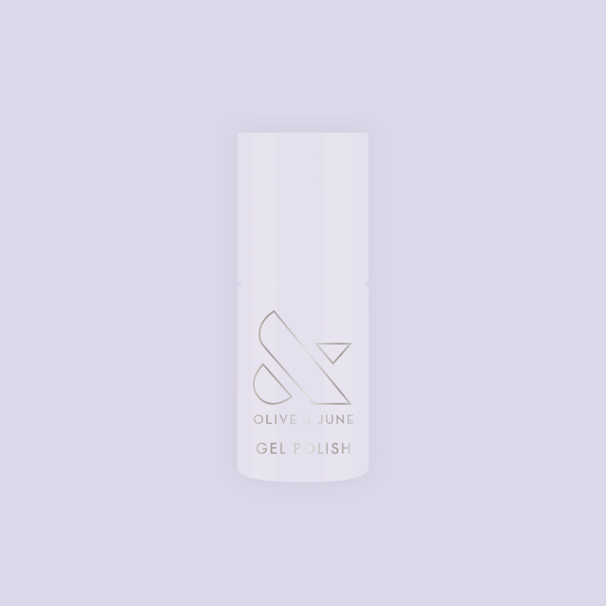 TT - Gel bottle in a soft pastel lavender shade with subtle grey undertones for a smooth, long-lasting manicure by Olive and June