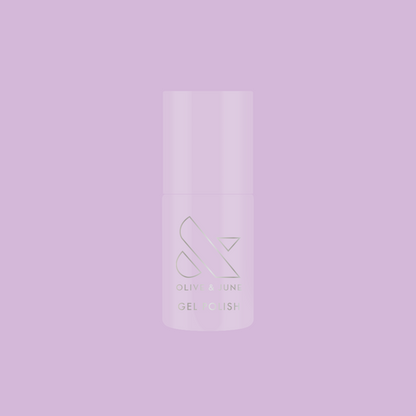You're Invited - Gel bottle in playful lilac purple for a smooth, long-lasting gel polish mani by Olive and June