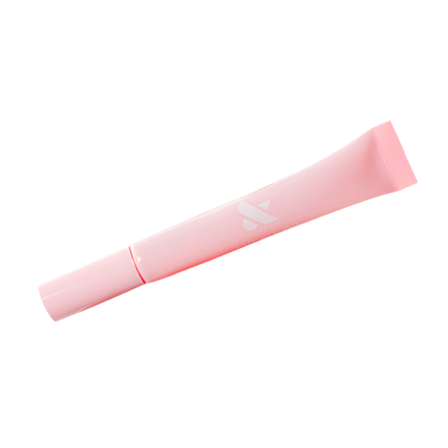 Slim pink tube of Cuticle Oil designed for nourishing and hydrating cuticles to support healthy manicures.